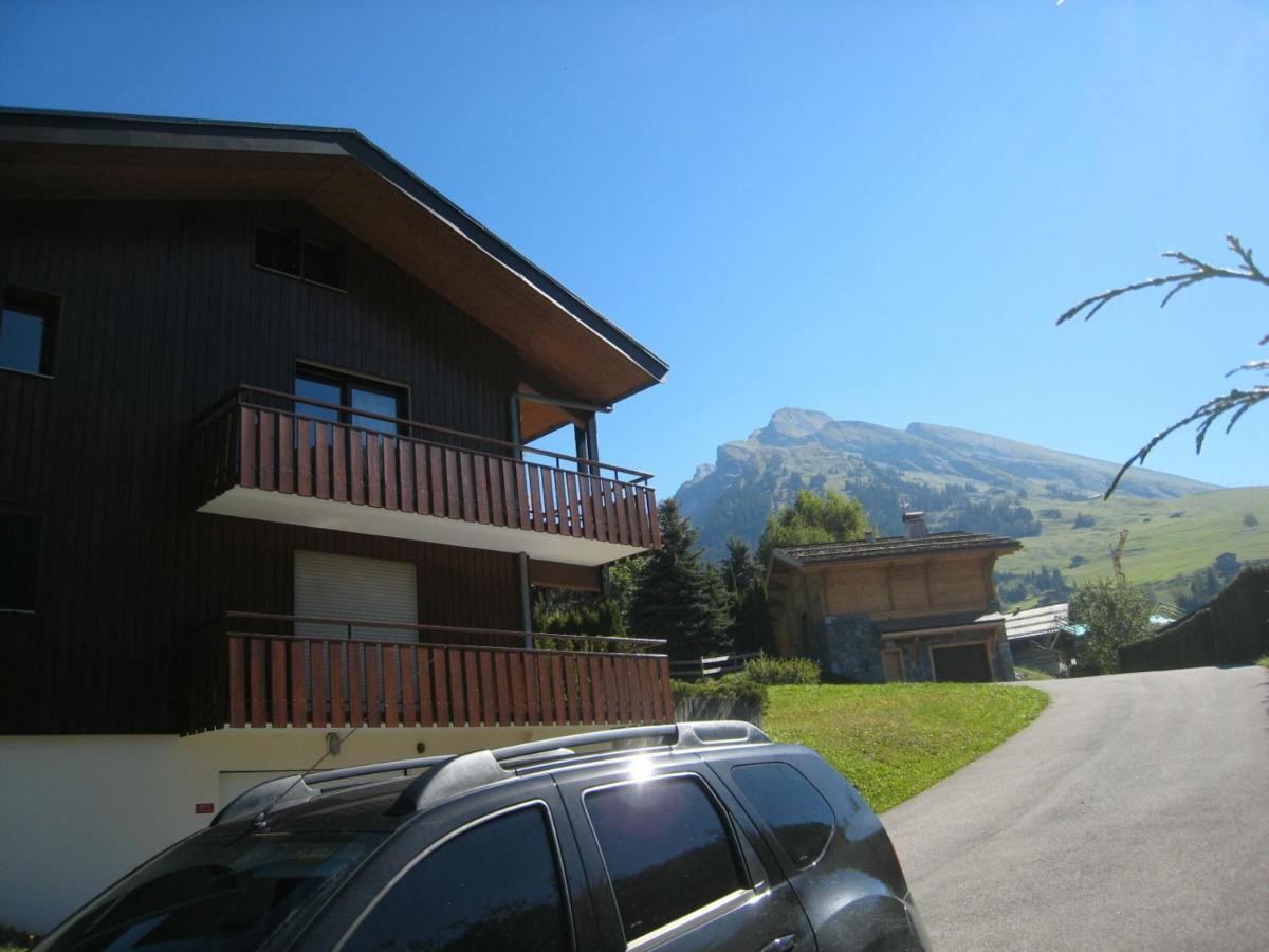 Charmant Studio Avec Terrasse Et Wifi A La Clusaz - Fr-1-459-64 Luaran gambar