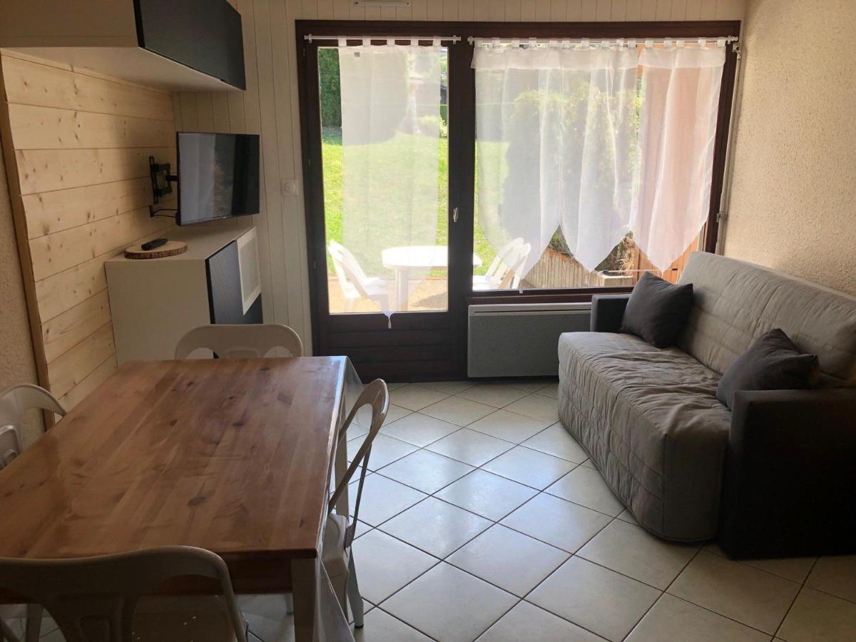 Charmant Studio Avec Terrasse Et Wifi A La Clusaz - Fr-1-459-64 Luaran gambar