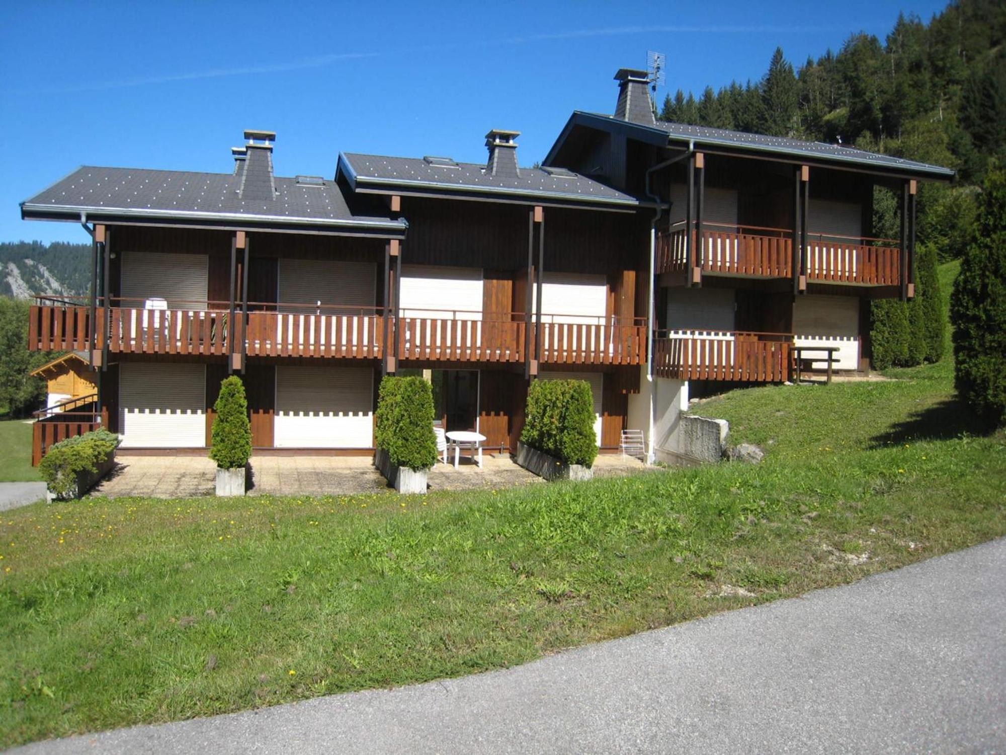 Charmant Studio Avec Terrasse Et Wifi A La Clusaz - Fr-1-459-64 Luaran gambar